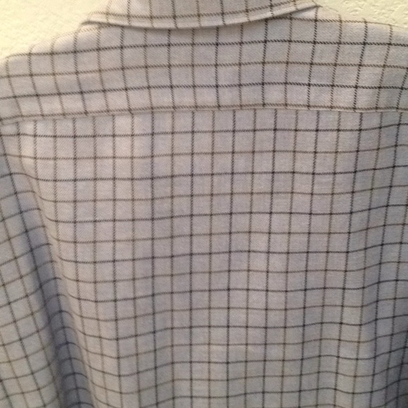FACONNABLE TATTERSALL COTTON BUTTONDOWN SHIRT SZ M - Picture 4 of 5